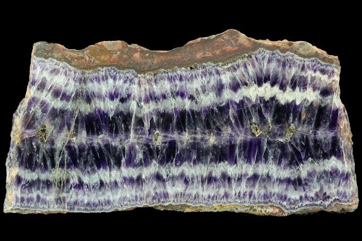 Chevron Amethyst Slab - Morocco #87258